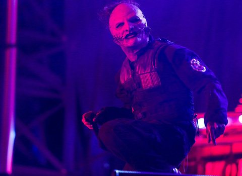 Slipknot plays the Aftershock Festival