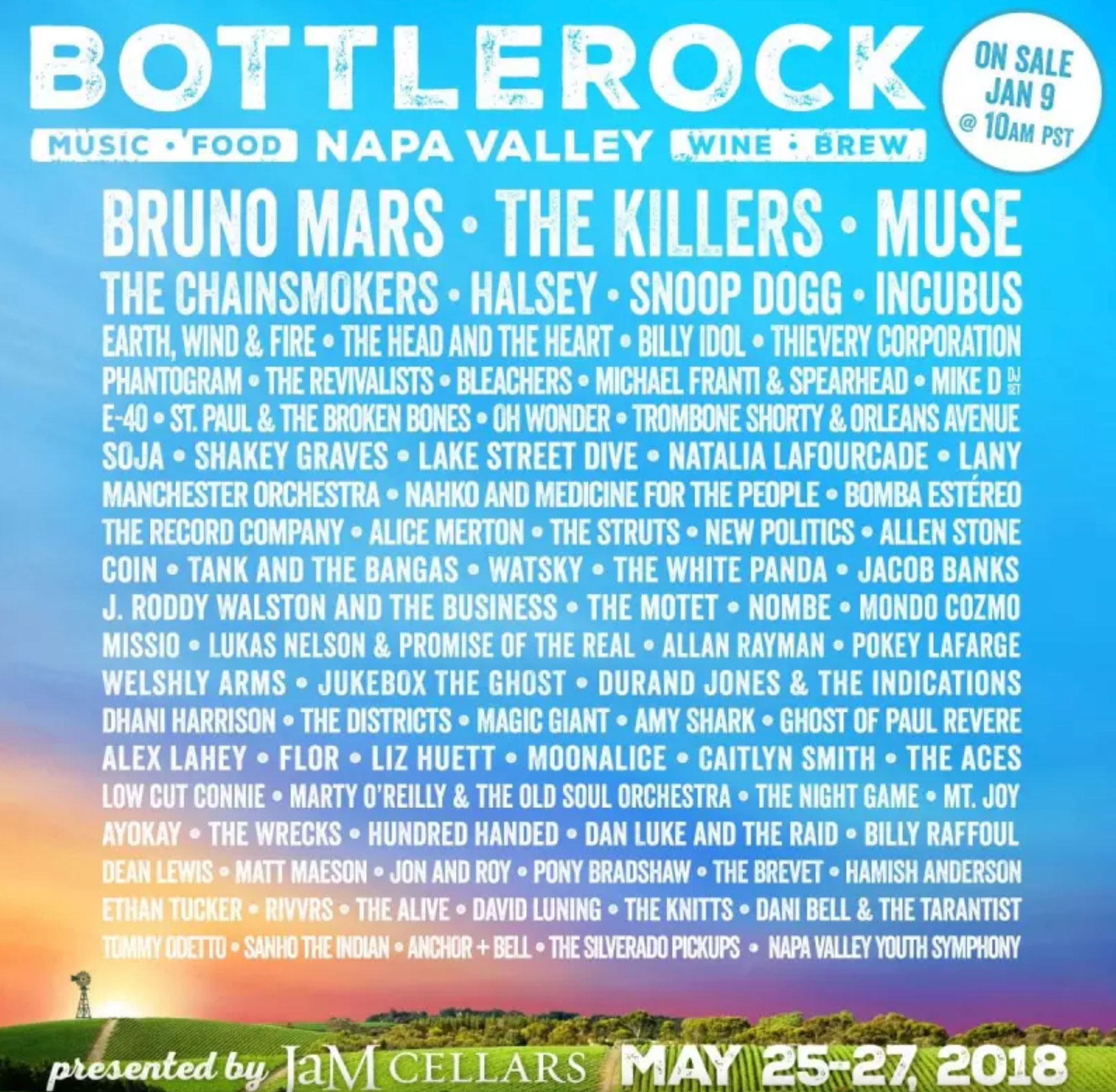 Bottlerock Announces Full Lineup | Music in SF® | The authority on the ...