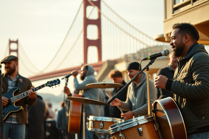 street performers in san francisco