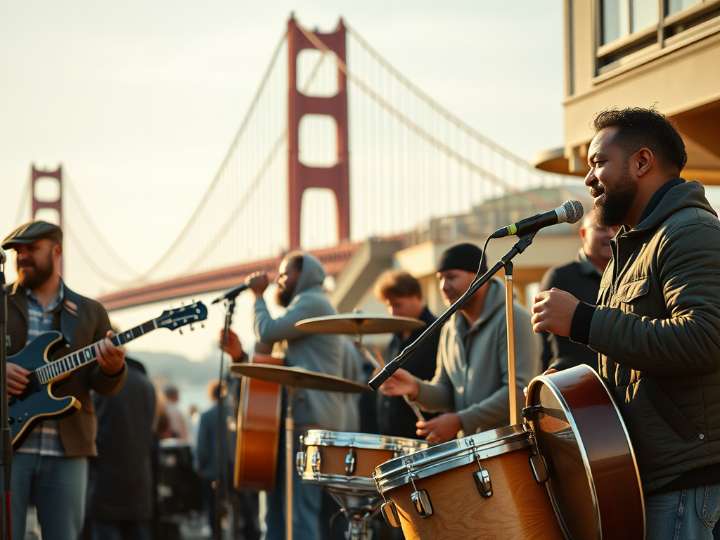 street performers in san francisco