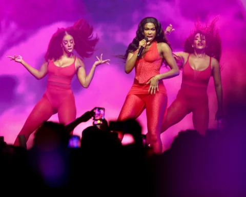 Coco Jones performs at the Regency Ballroom in San