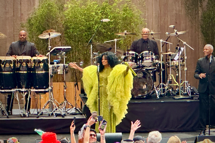Diana Ross at Stern Grove