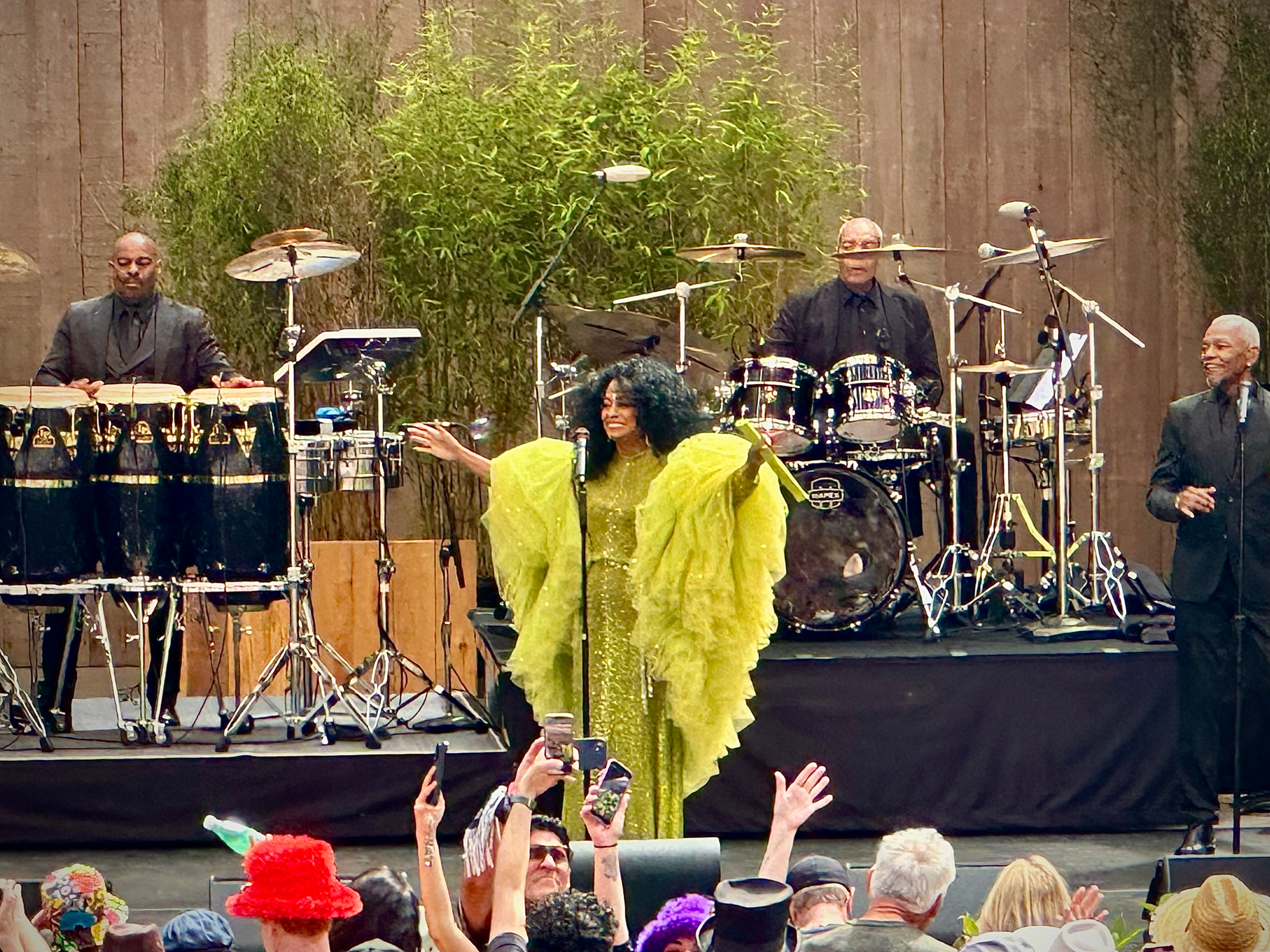 Diana Ross at Stern Grove